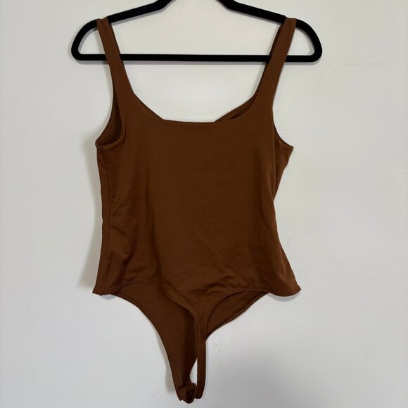 Forever 21 Brown Bodysuit - Size Large - Picture 2 of 8